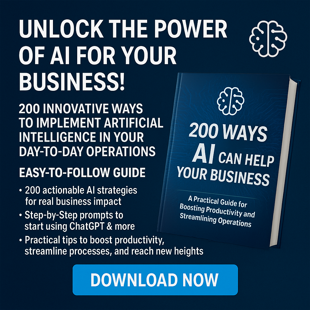 200 Practical AI Ideas for Everyday Business Tasks (Digital Guide)