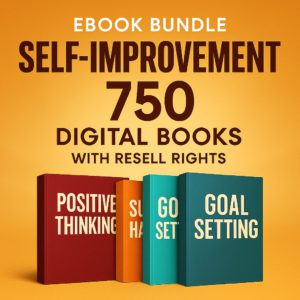Self-Improvement eBooks Mega Bundle (750 Titles) – Includes PLR & Resell Rights